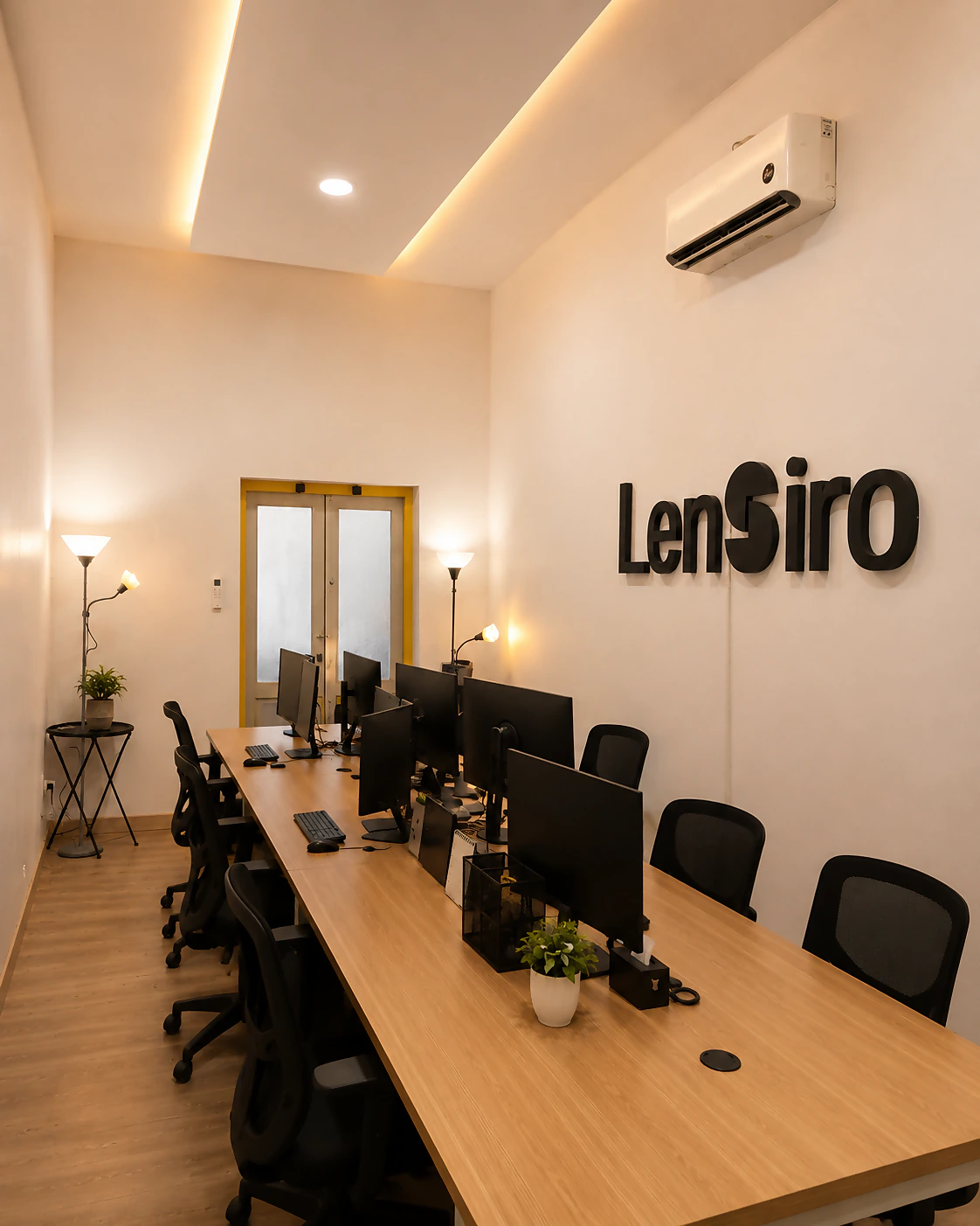 Suasana kantor PT Lensiro Digital Solusi di Lumajang